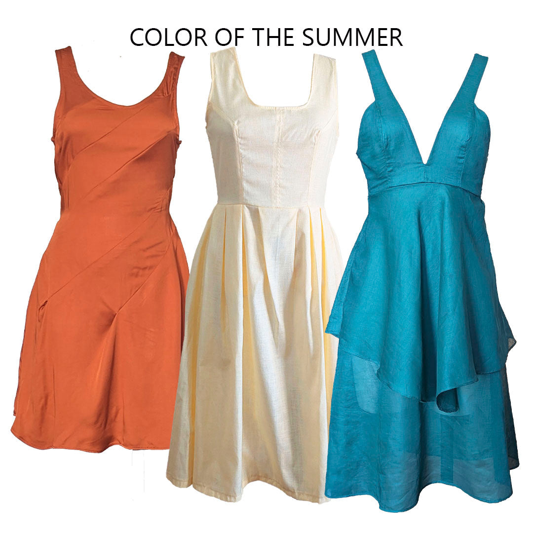 SUMMER WITH YOU - BLACK/ORANGE MULTI