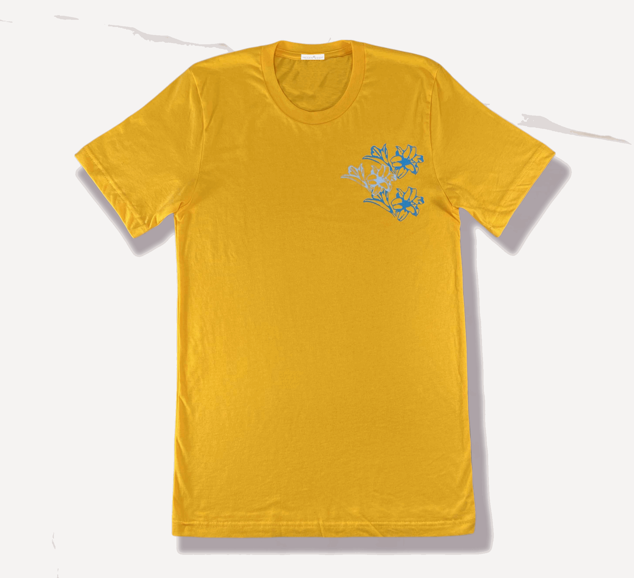 Front Gold lily short sleeve