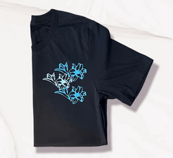 Black Lily Short Sleeve T-Shirt