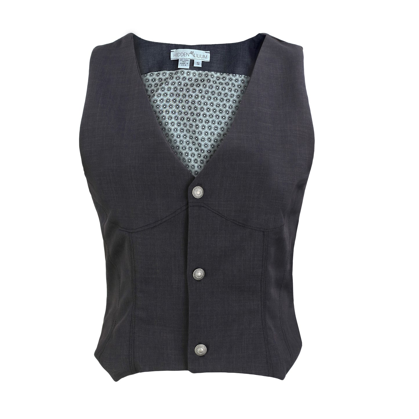 Grey Corset Vest