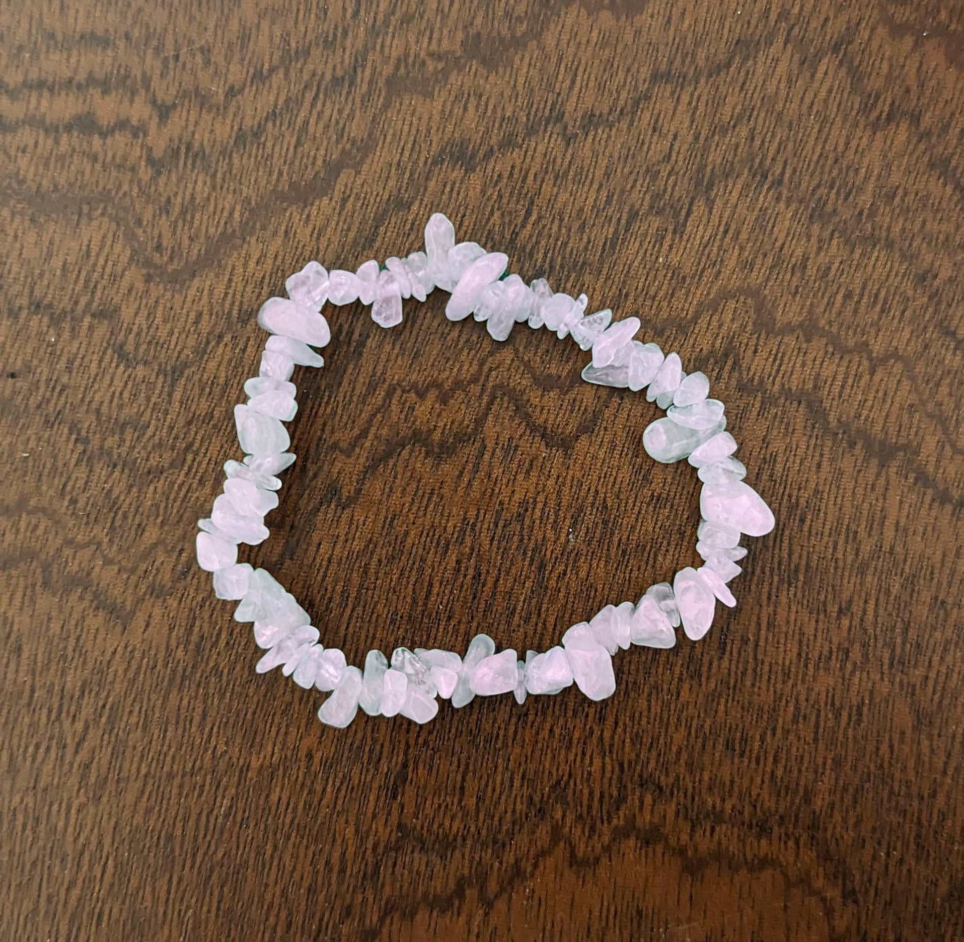 Rose Quartz Stone Bracelet